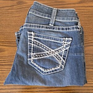 Women's Ariat Boot Cut Jeans Size 29s EUC!
